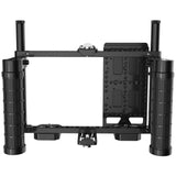 Hollyland Monitor Cage with Rubber Handgrips for 5 to 9" Monitors (V-Mount)