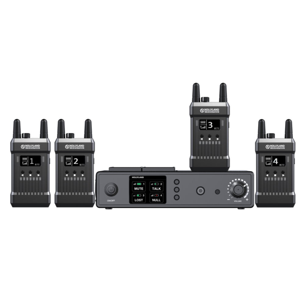 Hollyland Mars T1000 Full Duplex Wireless Intercom System (1 Base Stat
