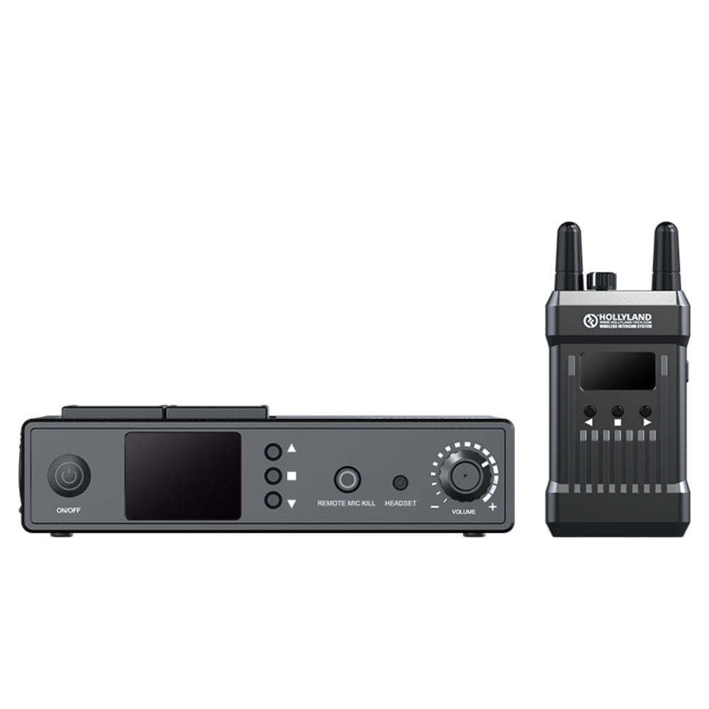 Hollyland Mars T1000 Full Duplex Wireless Intercom System (1 Base Stat Hollyland Mars T1000 Full Duplex Wireless Intercom System (1 Base Stat