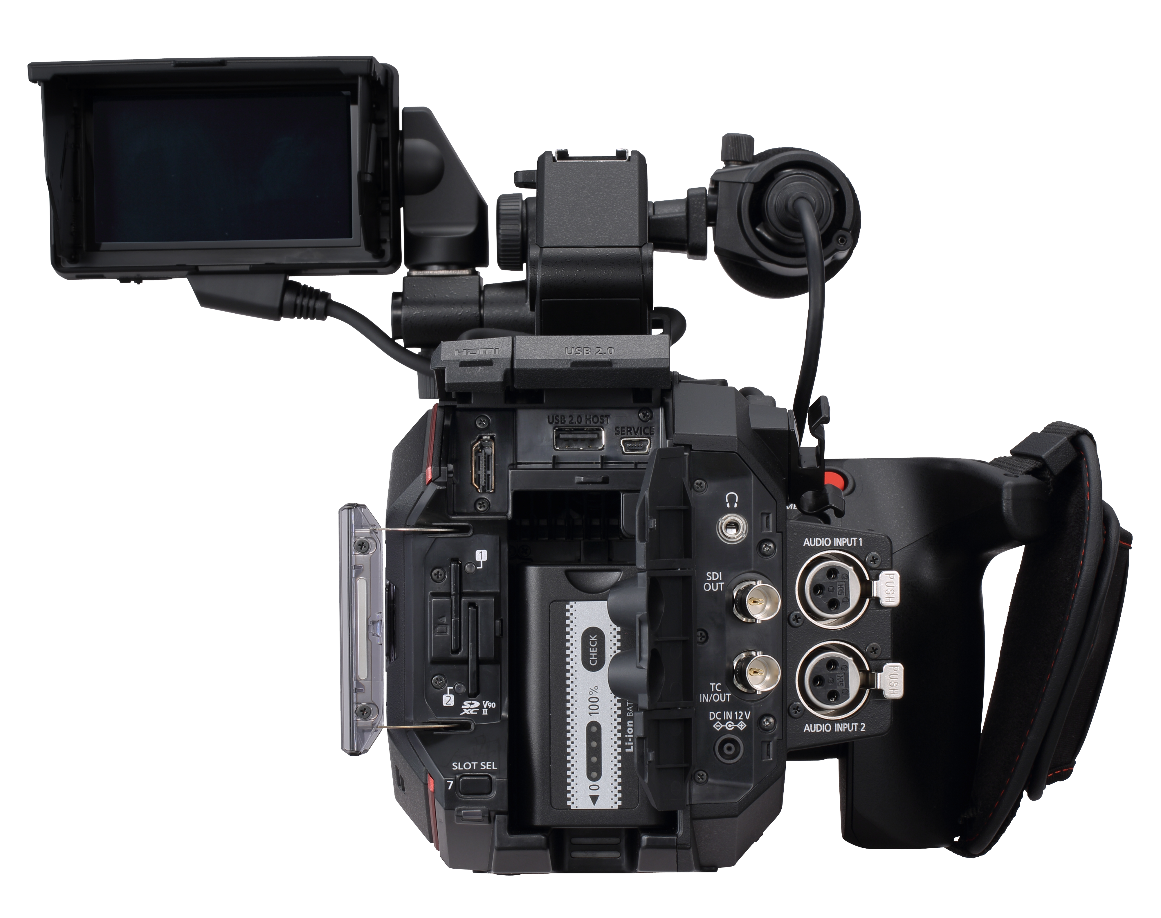 Panasonic AU-EVA1 5.7K Super 35 Handheld Cinema Camera Panasonic AU-EVA1 5.7K Super 35 Handheld Cinema Camera