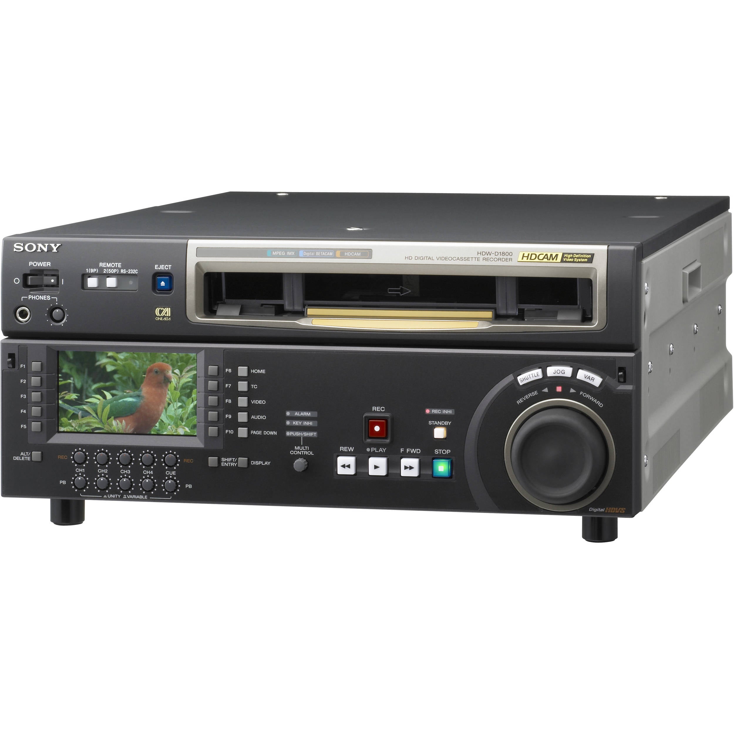 Sony HDW-D1800 CineAlta HDCAM Studio Editing Recorder with Multi-Forma