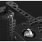 Hollyland Monitor Cage with Rubber Handgrips for 5 to 9" Monitors (Gold Mount)
