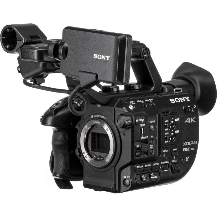 SONY XDCAM FS5 II 4K ビデオカメラ本体 Sony PXW-FS5M2K 4K XDCAM Super 35mm Compact Camcorder with 18 to 105mm